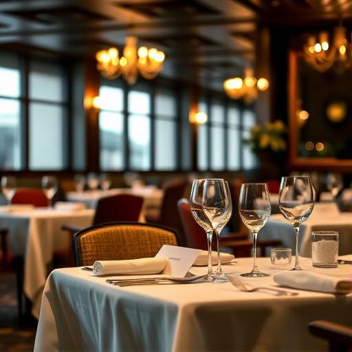 Una mesa elegantemente preparada en El Rinc&oacute;n Ib&eacute;rico, lista para los comensales.